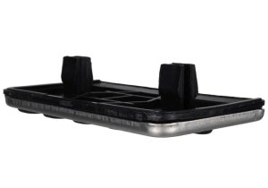 Ford Mustang Pedal Cover Kits - Left Foot - Ford Racing - Aluminum and Urethane Special Edition - Brushed Aluminum - `94-`02
